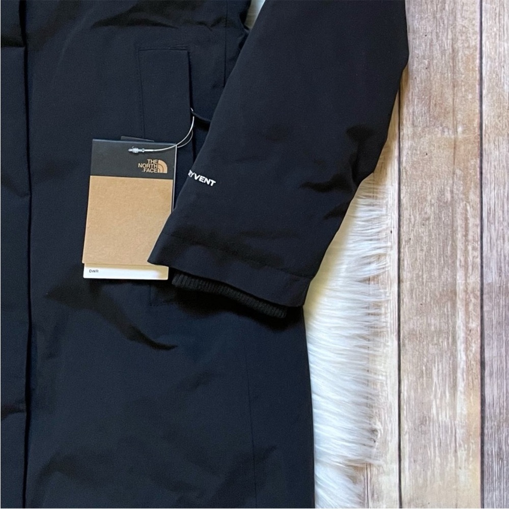 The North Face Black Arctic Parka with Fur Hood - Picture 4 of 11